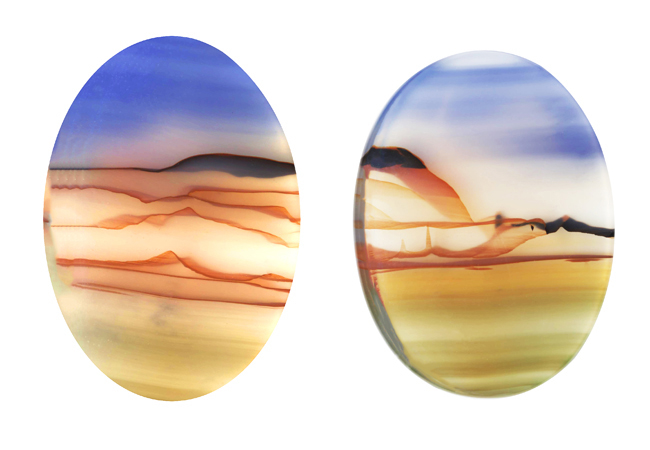 Agate paysage 22.96ct