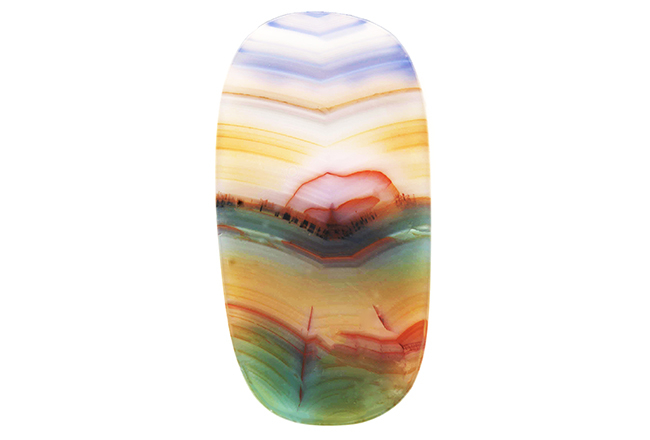 Agate paysage 26.12ct