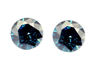 Diamant bleu 1.0mm