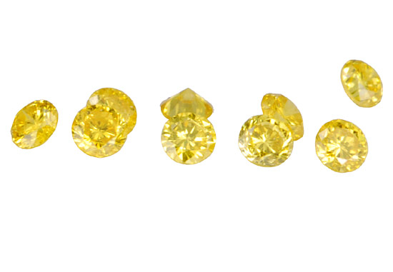 Diamant jaune 1.1mm