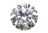 Diamant blanc GH Si 2.5mm