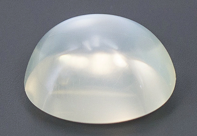 Pierre de lune naturelle ronde cabochon 3 mm 0.12 carat – Pierres