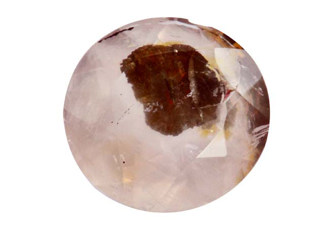 Quartz rose à pyrite 2.12ct