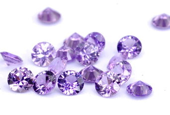 Saphir violet  2.4mm