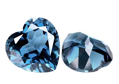 Topaze bleue London Blue calibrée 0.78ct (traitée)