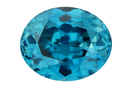 Zircon bleu 1.65ct