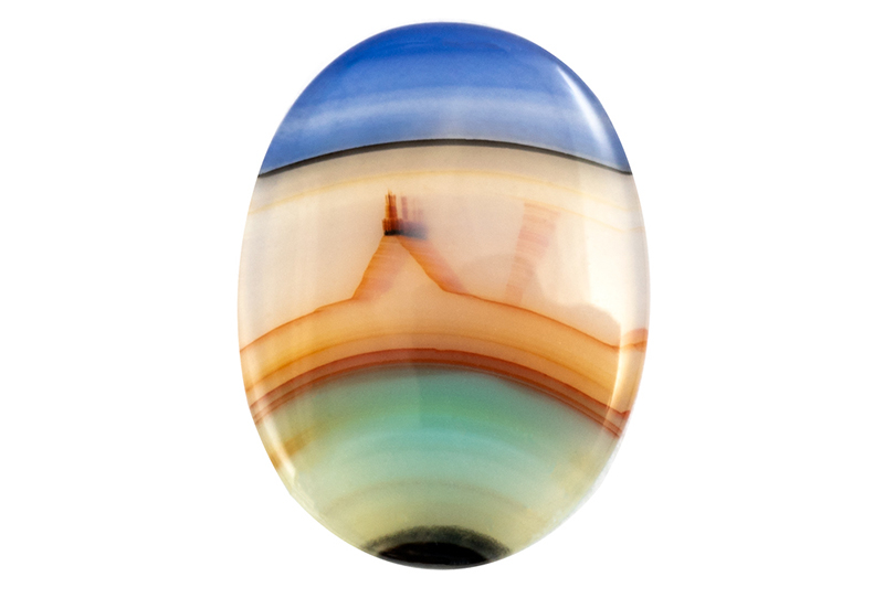 Agate paysage 7.42ct
