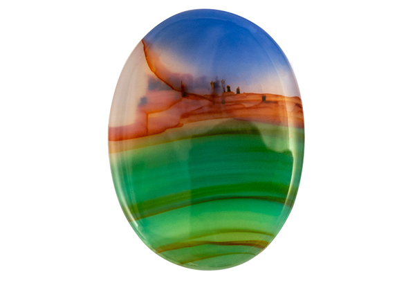Agate paysage 12.41ct