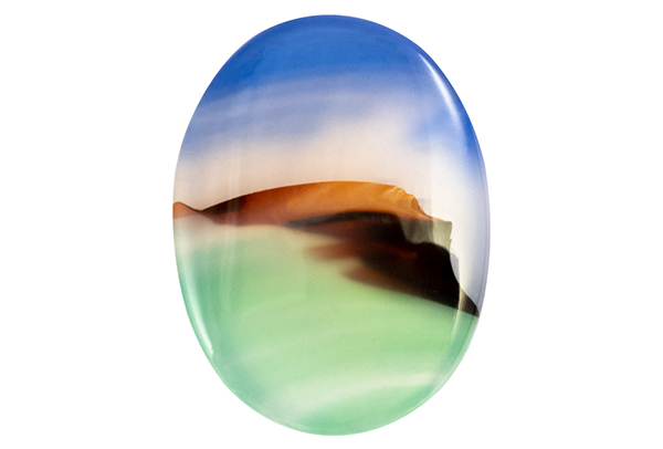 Agate paysage 12.46ct