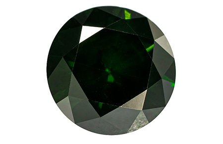 Diamant vert traité, 1.05ct