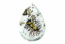 #quartz #dendrites de manganèse #cadeau #joaillerie #collection