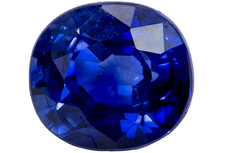 Saphir bleu 0.54ct