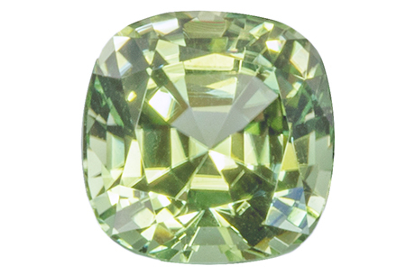 Tourmaline Verte Du Mozambique 2,14 Ct - Taille Coussin, Qualité VS - Naturelle Sans Traitement