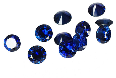 Saphir Bleu Vert Naturel D'Australie 3.8x3 Mm Chauffé - 0.15 Ct - Rare !