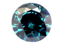 Diamant bleu 0.42ct