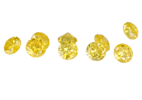 Diamant jaune 0.7mm