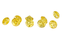 Diamant jaune 1.5mm