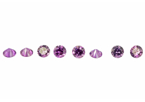 Saphir violet  (rond-calibré) 1.5mm