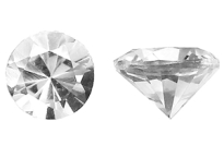 Topaze Blanche Naturelle Brute - Oval Allongé Taille - Brésil - 12,86 Carats