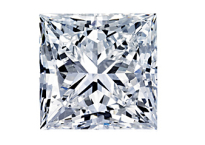Diamant princesse DE VVS 2.5mm 