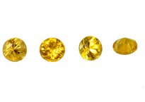 saphir jaune - golden sapphire Sri Lanka