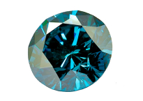 Diamant bleu 0.75ct
