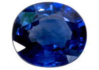 Saphir bleu 0.72ct