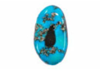 #turquoise #SHIYAN mine #China #joaillerie #collection