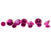 #Saphir-#Sapphire-#fuchsia-#diamond-cut-#eye-Clean - 1.0mm