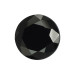 Spinelle noir 22 mm, Rond, Facetté, taille brillant