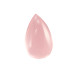 quartz rose アメシスト 35,87ct, poire, cabochon