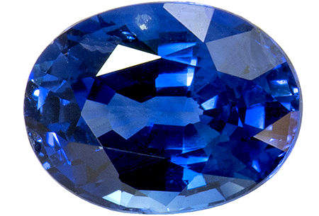 Saphir, 1.35 ct, Ovale, Facetté - Gemfrance.com