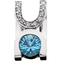Aurum Spectrum of Color Collection Optix-blue topaz-diamonds