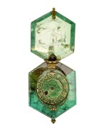 BELPERRON Suzanne-Cheapside Hord 1600 Clock emeral from colombia