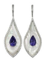BOGH ART-Tanzanite-mother of pearl