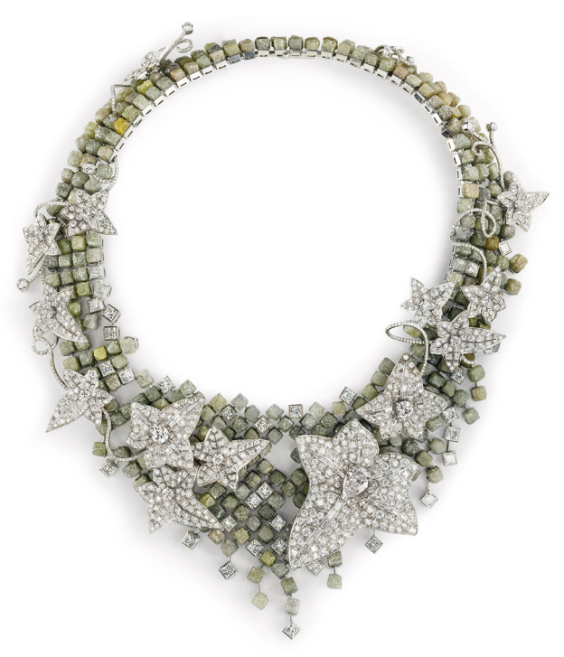 BOUCHERON- diamonds-rough diamonds-2012-Biennale des Antiquaires