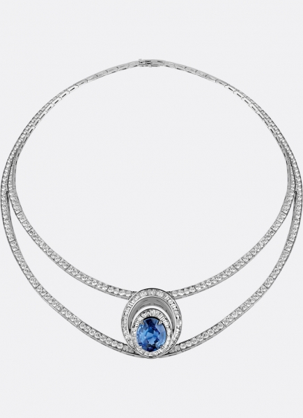 BREGUET-collar-Reine des Alpes-diamonds-sapphire-platinum