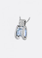 BREGUET-pendant-Reine des Alpes-diamonds-aqua marine