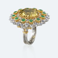 BUCCELLATI-yellow tourmaline-diamonds