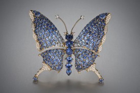 BUZZ AND BENARDINE-butterflies collection- Benitoites-diamonds