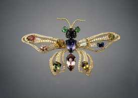 BUZZ and BENARDINE brooch