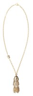 BY FLAVIE-Maïa collection, yellow gold necklace, diamonds