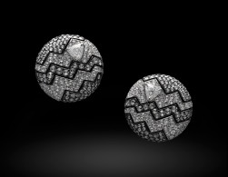 CARNET-Radiant Rythm Earrings, diamond