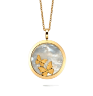 CARREA Y CARREA-Baile de Mariposas Pendant-mother-of-pearl