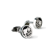 CARREA Y CARREA-Bestiario Collection Leon Cufflinks-onyx
