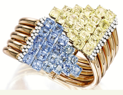CARTIER-1957-blue-yellow sapphires-diamonds-bracelet