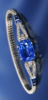 CARTIER-Art Deco-sapphire-diamond-bracelet