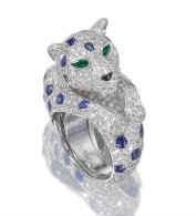 CARTIER-Sapphire-and-diamond-ring-Panthère-panther