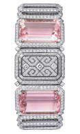 CARTIER- Urban secret watch - White gold-kunzites-diamonds