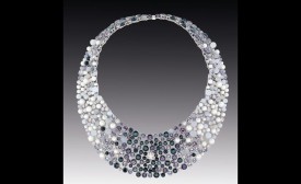 CHANEL-Contrastes Perle de rosée necklace -pearls-diamonds- moonstones